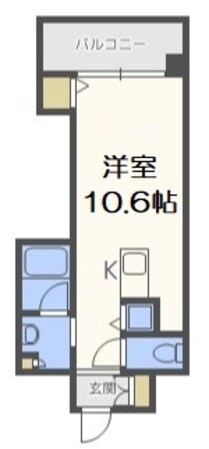 ディアグランデ難波東の物件間取画像